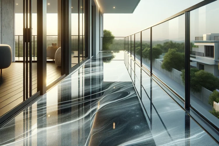 Żywica epoksydowa zamiast płytek na balkonie? Odkryj nowoczesne rozwiązania z Zbudowy.pl